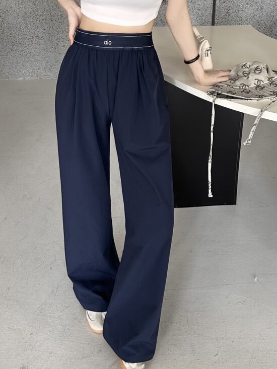 ALO Yoga Pants - NWT Alo Yoga Navy Blue Trouser🔷/Popular and Versatile Style 30" inseam😍